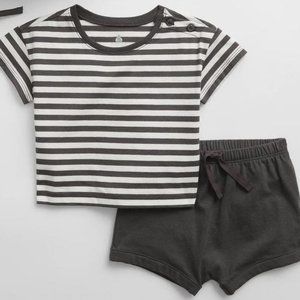 Baby Gap Soft Black Three-Piece Outfit Set 3-6 Months NWT